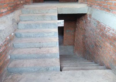 Бетонная лестница в Уфе
